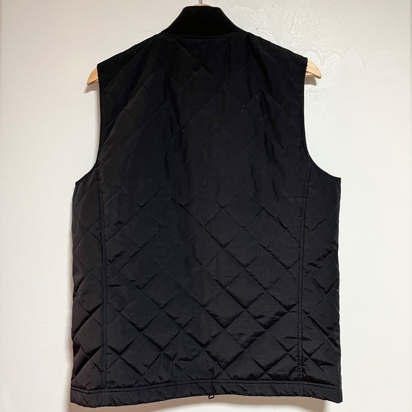 Tommy Hilfiger Men’s Black Quilted Zip-Up Vest - Size XS - Picture 8 of 11